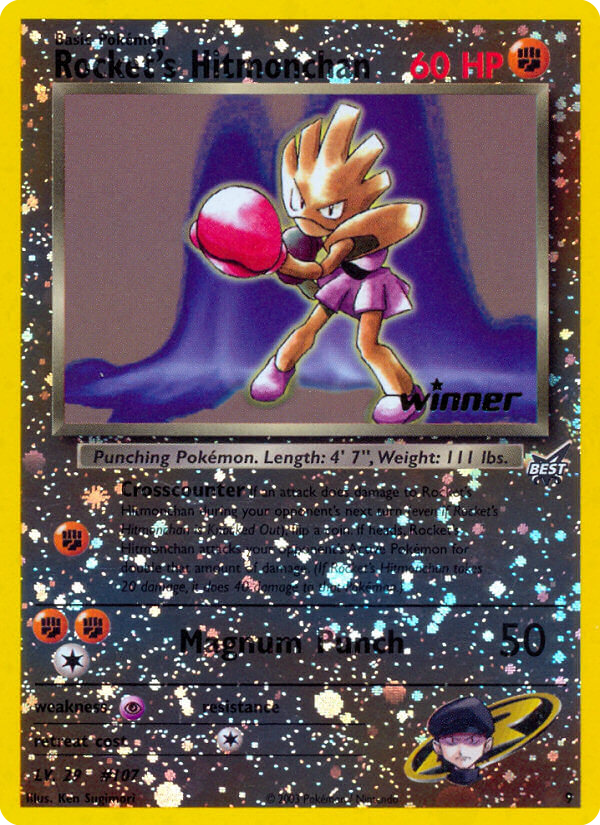 Rocket's Hitmonchan - Best of Game SET-9