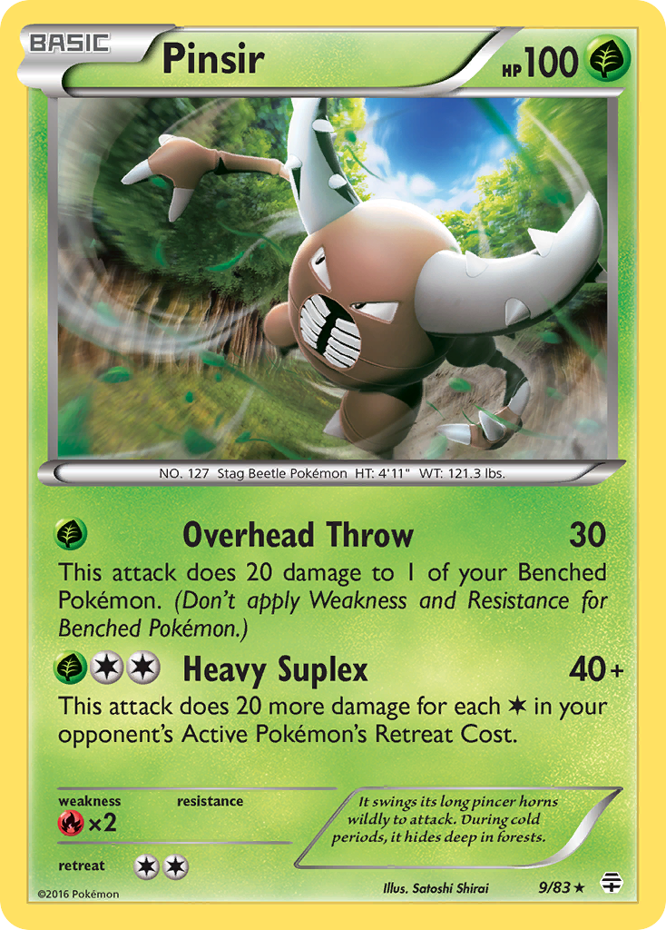 Pinsir - Generations SET-9