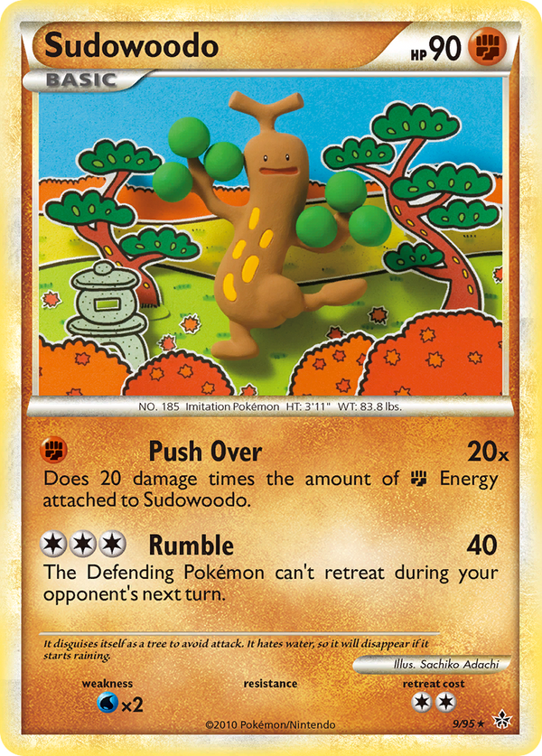Sudowoodo - HS Unleashed SET-9