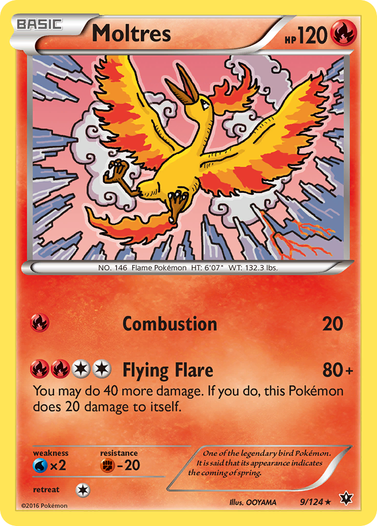 Moltres - Fates Collide SET-9