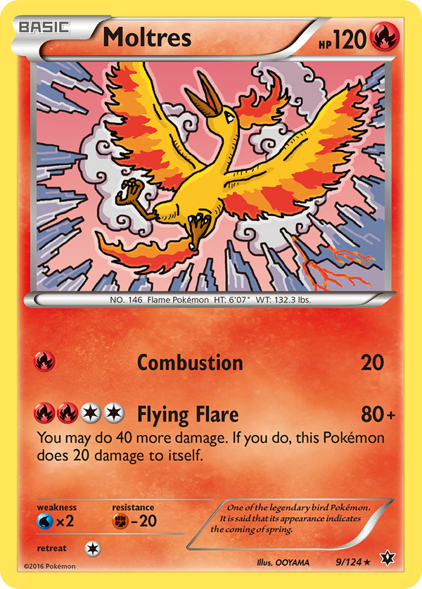 Moltres - Fates Collide SET-9