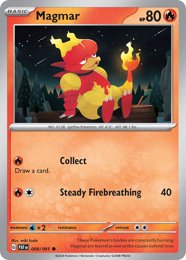 Magmar - Paldean Fates SET-9