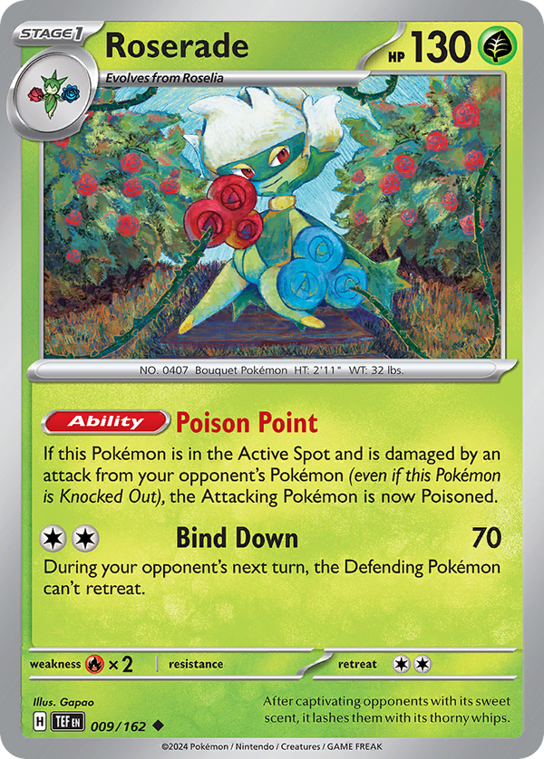 Roserade - Temporal Forces SET-9