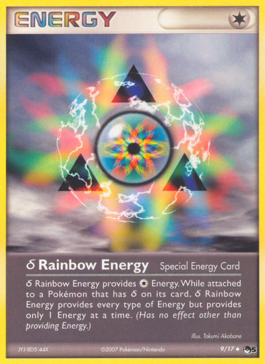 ? Rainbow Energy (POP Series 5 SET) (Energy) (Special) (Uncommon) (PKM POP Series 5 SET-17)