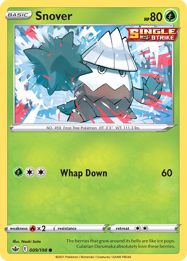 Snover - Chilling Reign SET-9