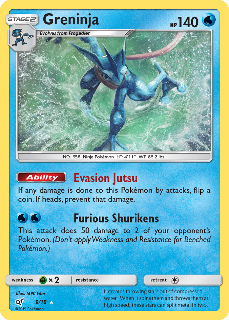 Greninja - Detective Pikachu SET-9