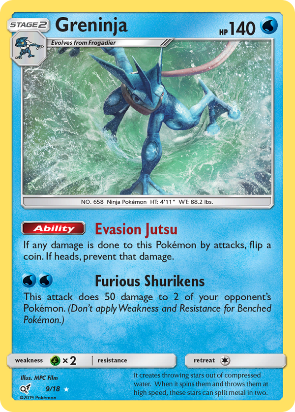 Greninja - Detective Pikachu SET-9