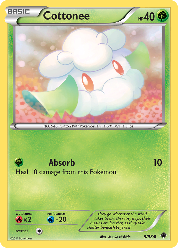 Cottonee - Emerging Powers SET-9