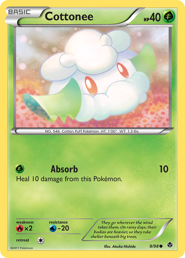Cottonee - Emerging Powers SET-9