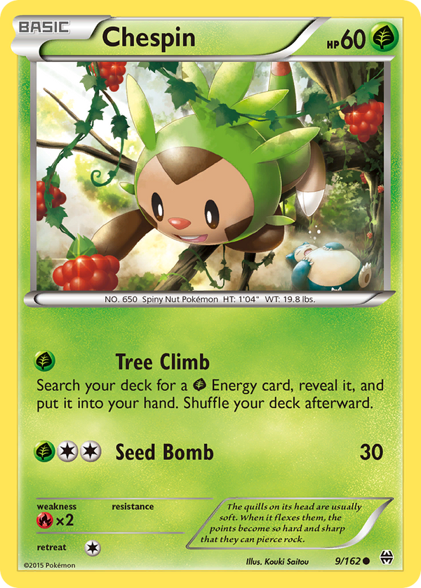 Chespin - BREAKthrough SET-9