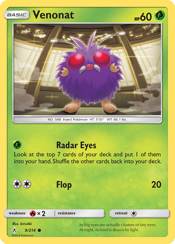 Venonat - Unbroken Bonds SET-9