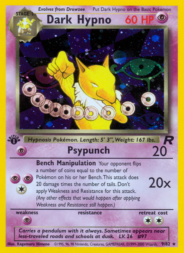 Dark Hypno - Team Rocket SET-9