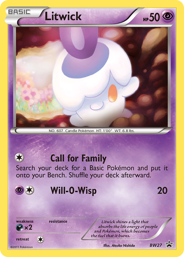 Litwick - BW Black Star Promos SET-BW27