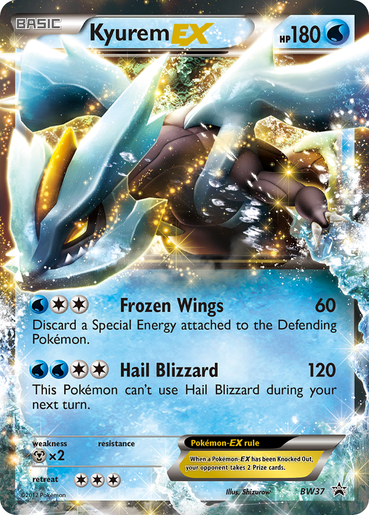 Kyurem-EX - BW Black Star Promos SET-BW37