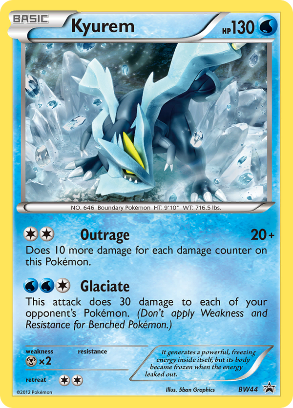 Kyurem - BW Black Star Promos SET-BW44