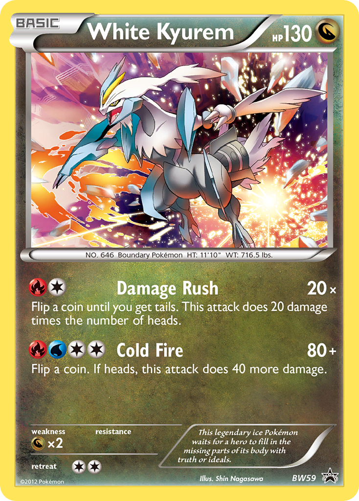 White Kyurem - BW Black Star Promos SET-BW59