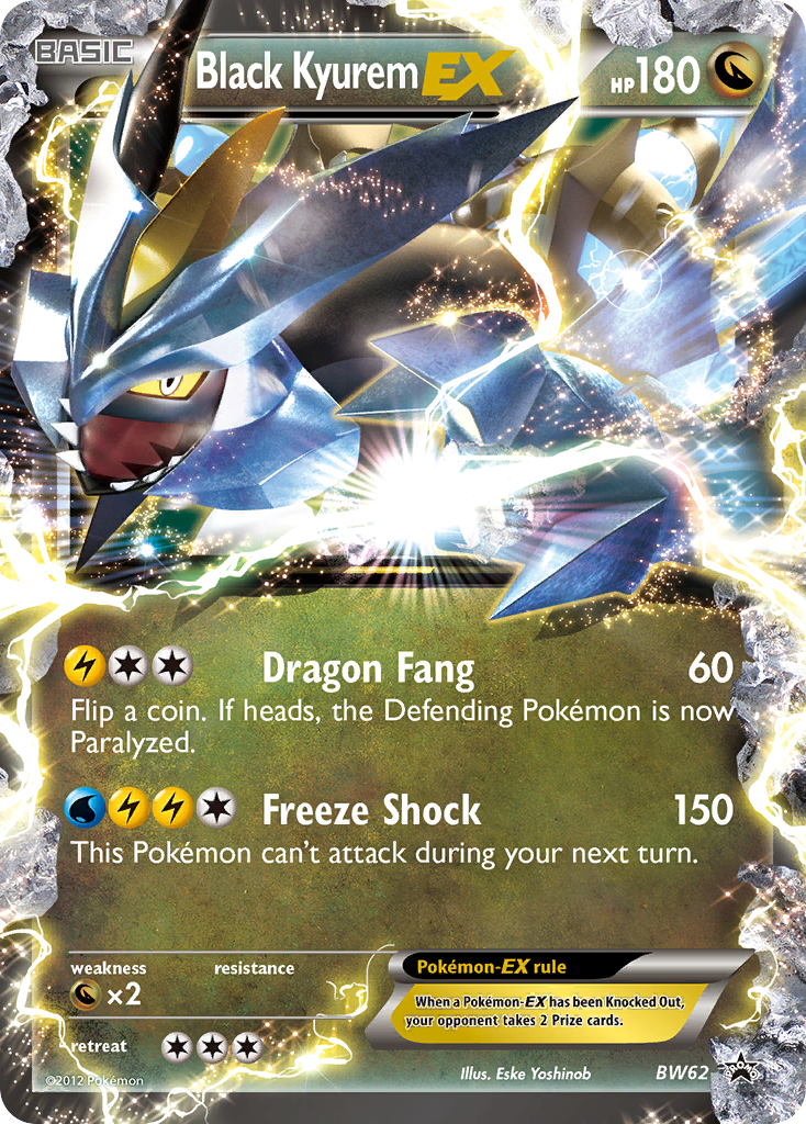 Black Kyurem-EX - BW Black Star Promos SET-BW62