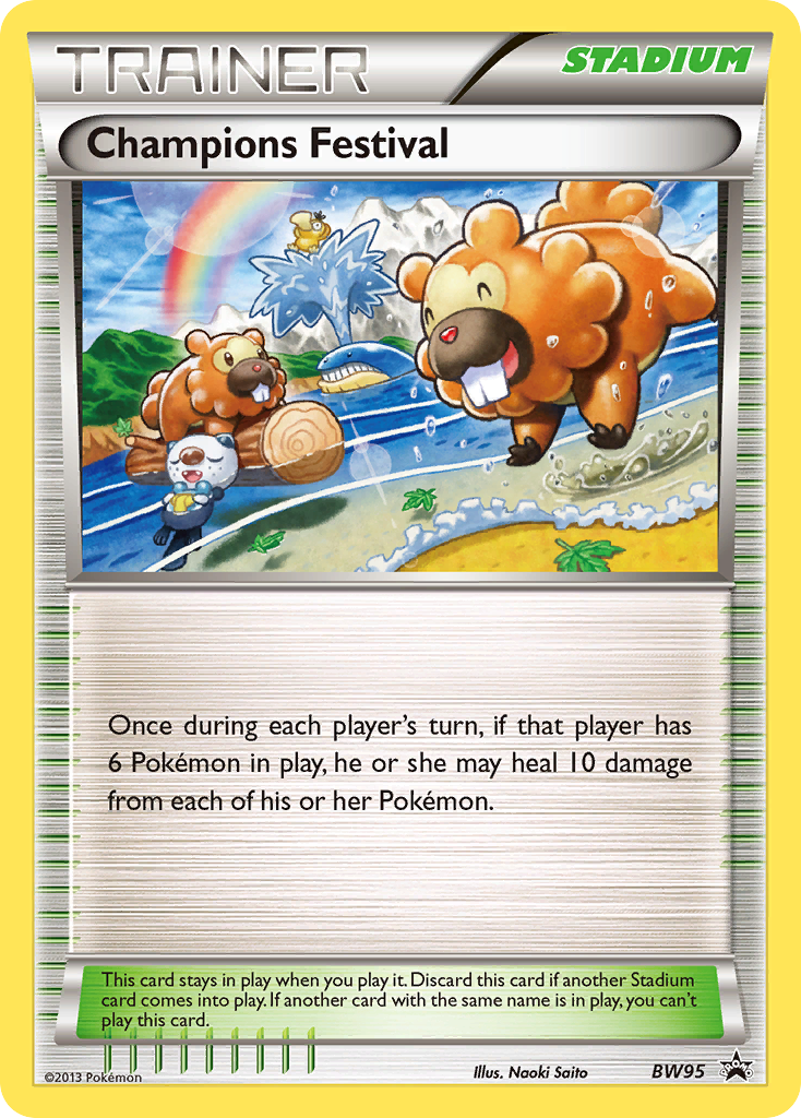Champions Festival - BW Black Star Promos SET-BW95