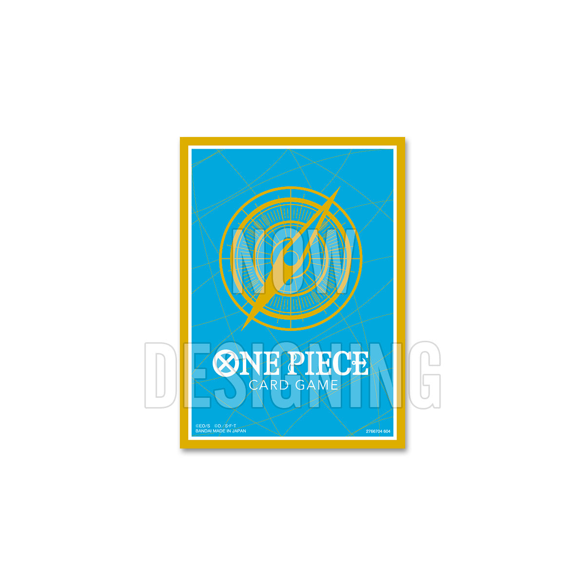 [Bandai Card Games Fest 24-25 pick-up]  Limited Card Sleeve -Standard Blue Gold