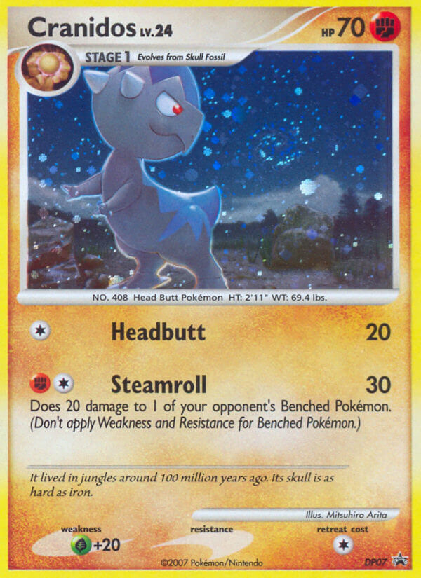 Cranidos - DP Black Star Promos SET-DP07