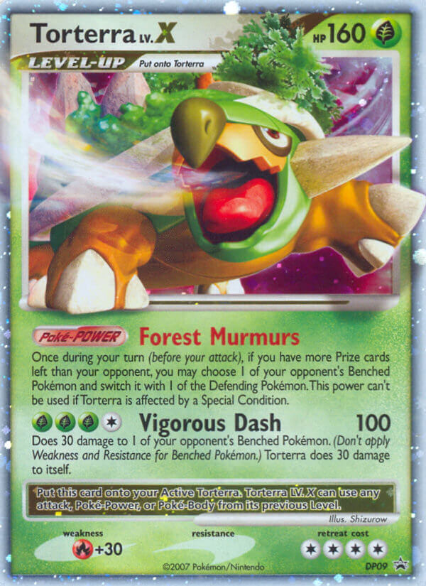 Torterra LV.X - DP Black Star Promos SET-DP09