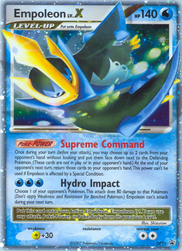 Empoleon LV.X - DP Black Star Promos SET-DP11
