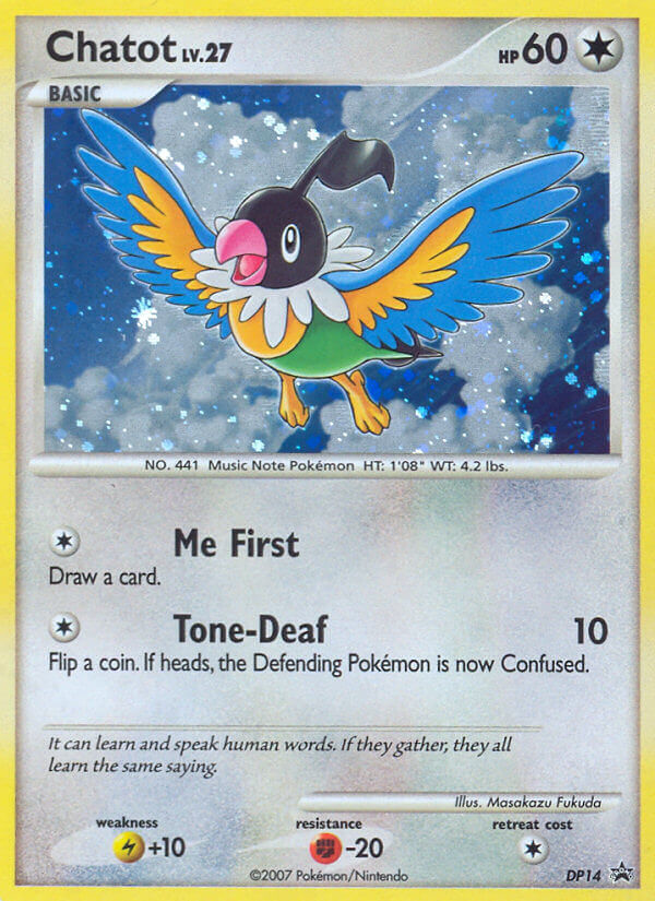 Chatot - DP Black Star Promos SET-DP14