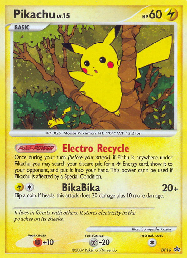 Pikachu - DP Black Star Promos SET-DP16
