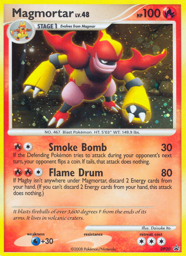 Magmortar - DP Black Star Promos SET-DP20