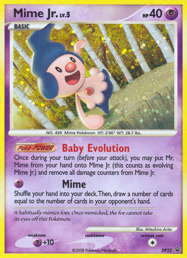 Mime Jr. - DP Black Star Promos SET-DP22