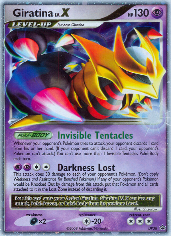 Giratina LV.X - DP Black Star Promos SET-DP38