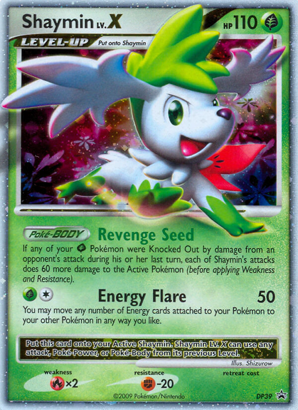 Shaymin LV.X - DP Black Star Promos SET-DP39