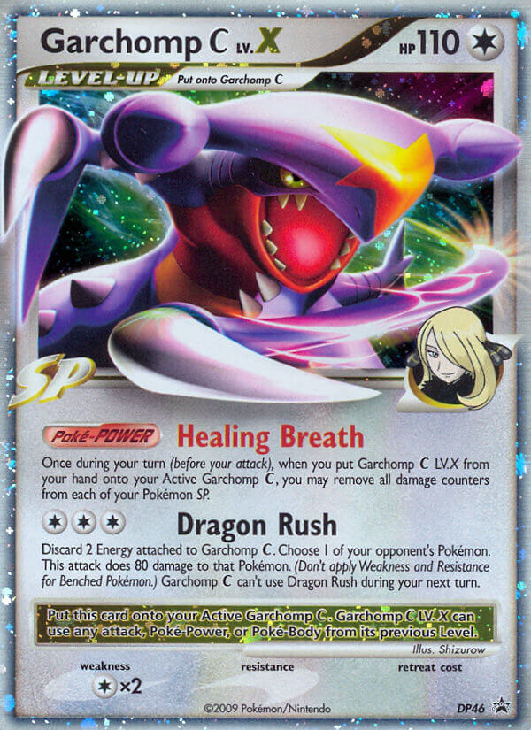 Garchomp C LV.X - DP Black Star Promos SET-DP46