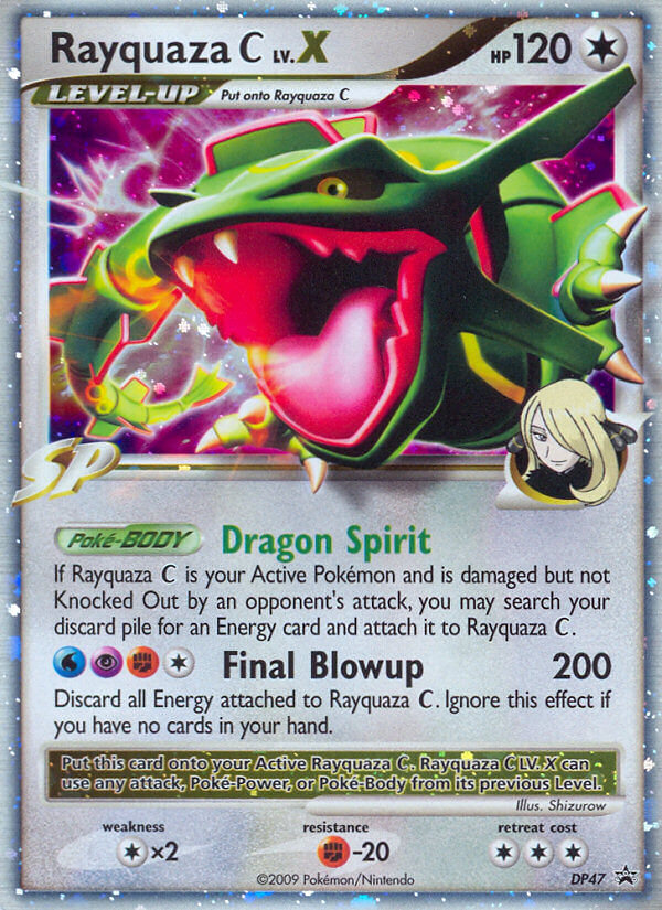 Rayquaza C LV.X - DP Black Star Promos SET-DP47