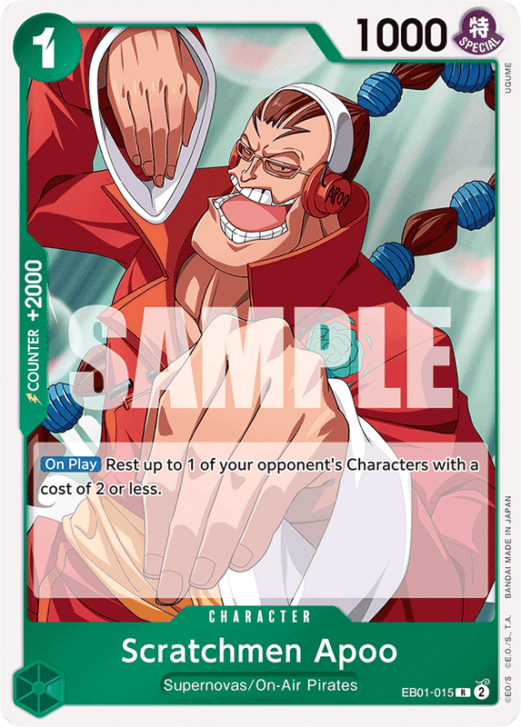 Scratchmen Apoo EB01-015