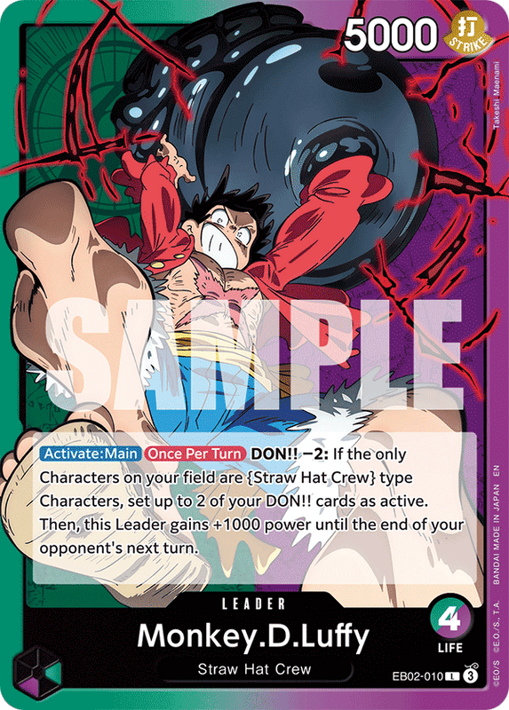 Monkey.D.Luffy EB02-010