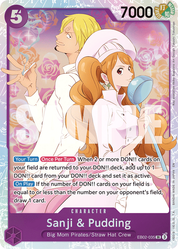 Sanji & Pudding EB02-035