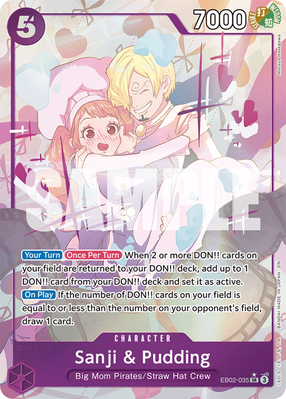 Sanji & Pudding EB02-035 AA
