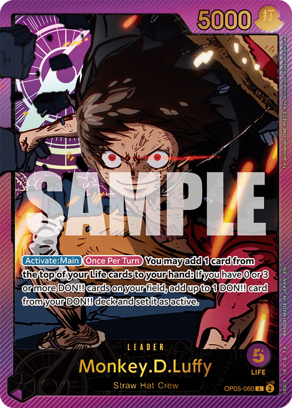 Monkey.D.Luffy EB02 OP05-060