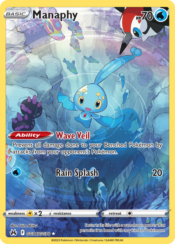 Manaphy - Crown Zenith Galarian Gallery SET-GG06