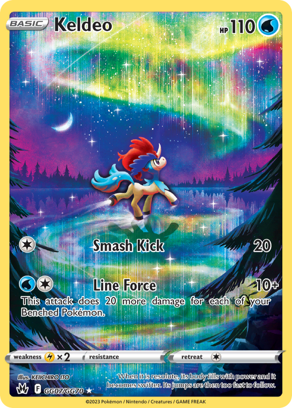 Keldeo - Crown Zenith Galarian Gallery SET-GG07