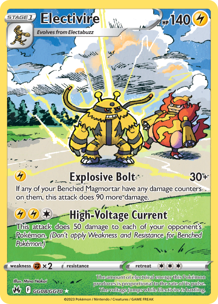Electivire - Crown Zenith Galarian Gallery SET-GG08
