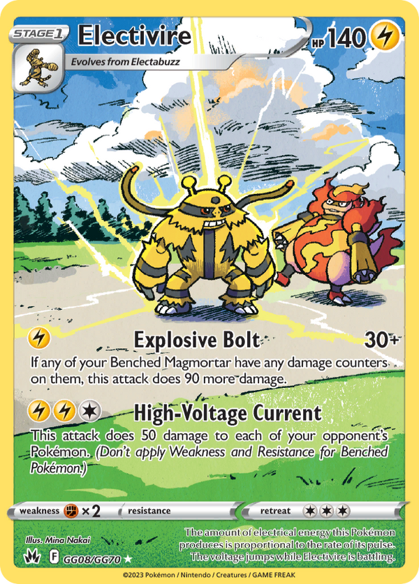 Electivire - Crown Zenith Galarian Gallery SET-GG08