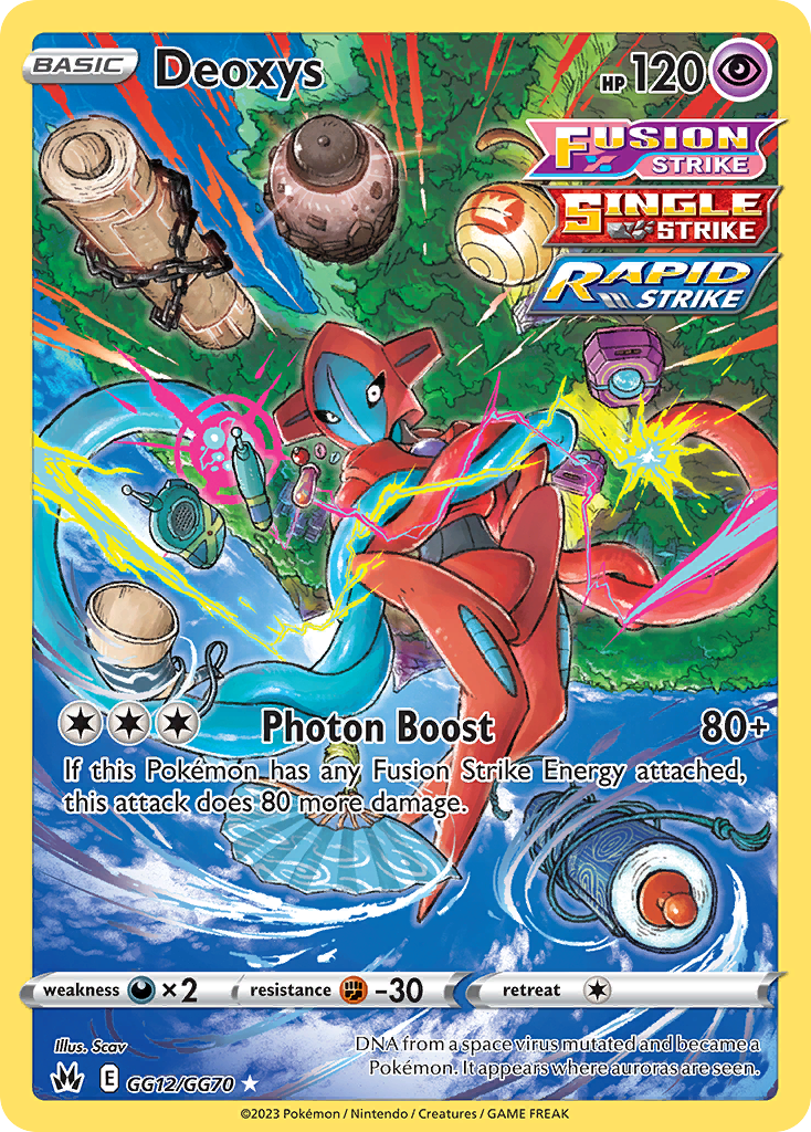 Deoxys - Crown Zenith Galarian Gallery SET-GG12