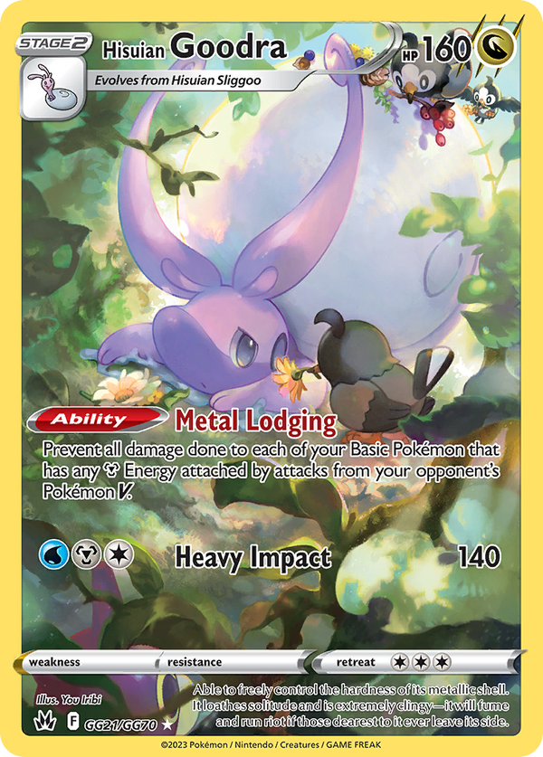 Hisuian Goodra - Crown Zenith Galarian Gallery SET-GG21