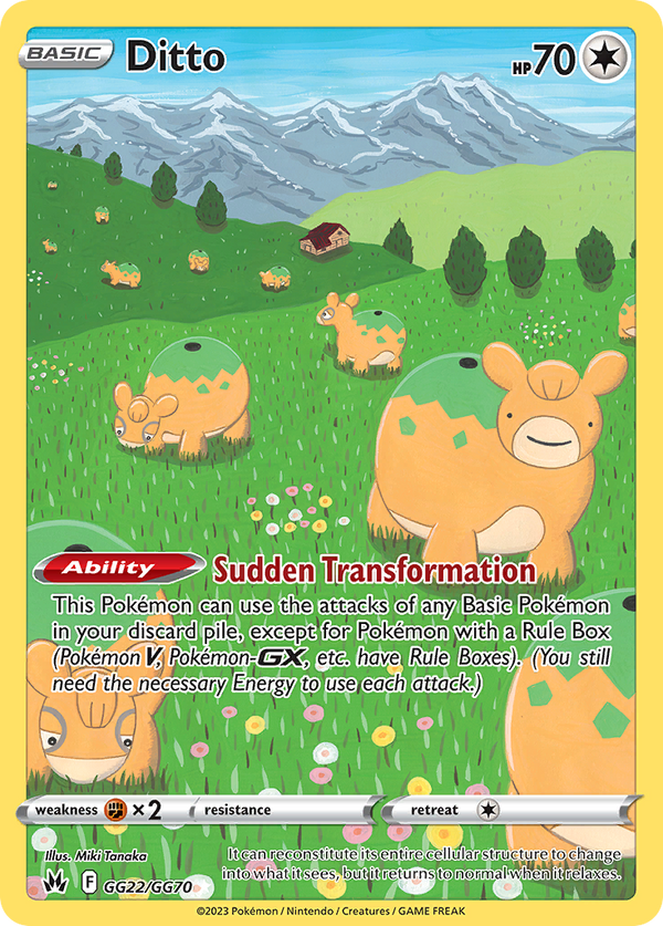 Ditto - Crown Zenith Galarian Gallery SET-GG22