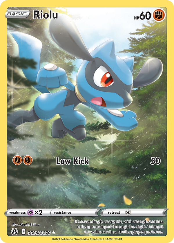 Riolu - Crown Zenith Galarian Gallery SET-GG26