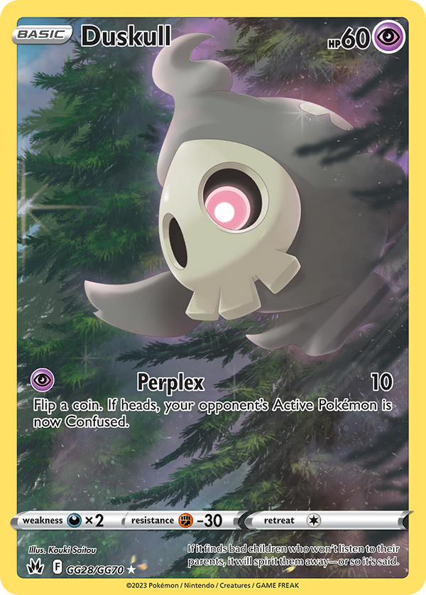 Duskull - Crown Zenith Galarian Gallery SET-GG28