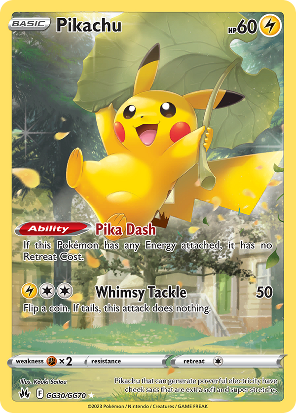 Pikachu - Crown Zenith Galarian Gallery SET-GG30