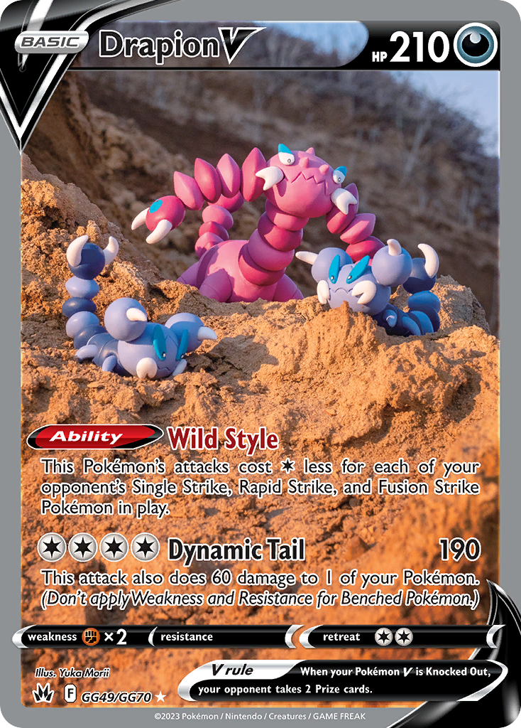 Drapion V - Crown Zenith Galarian Gallery SET-GG49